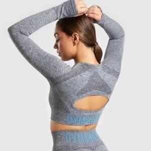 Gymshark Flex Sports Long Sleeve Crop Top